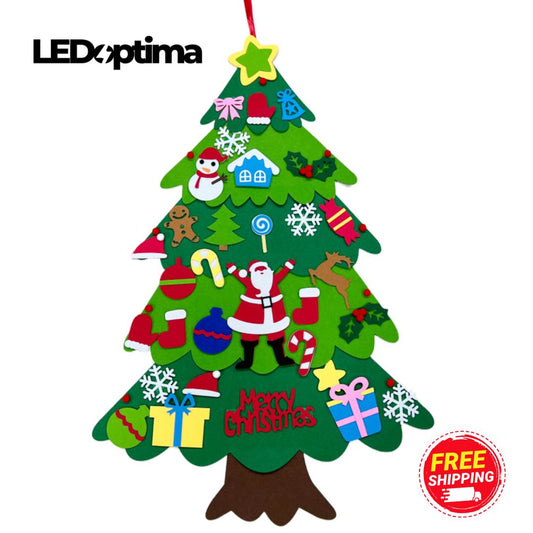 FELT CHRISTMAS TREE LEDOPTIMA